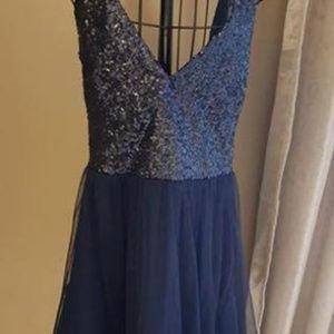 Dress, size 3, blue